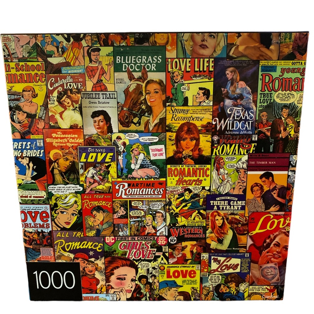 Romance Comics 1000 Piece Puzzle